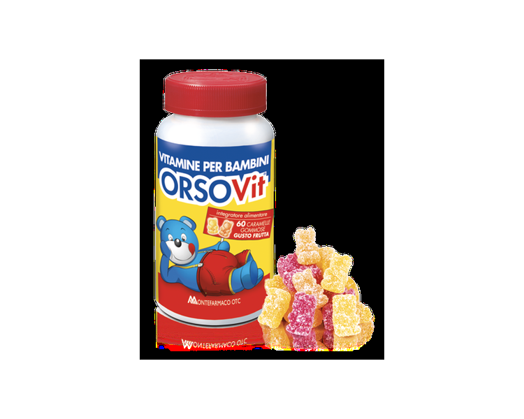 Orsovit Multivitamin Montefarmaco 60 Gummy Candies