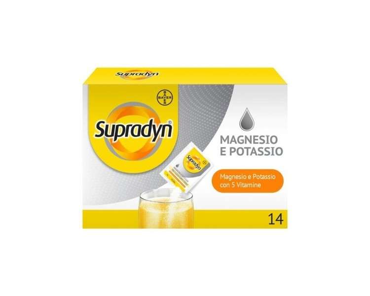 Supradyn Magnesium and Potassium Bayer 14 Sachets