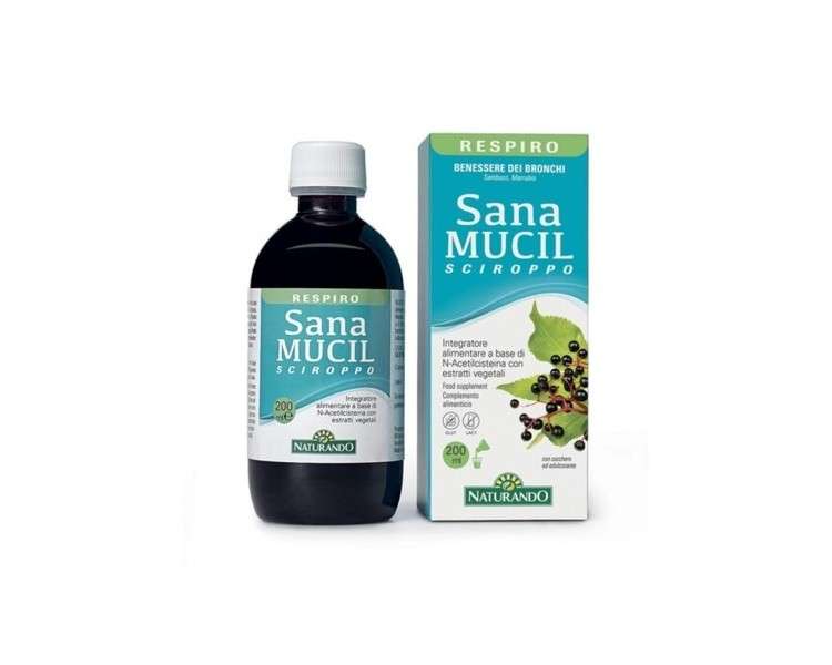 NATURANDO Sanamucil Syrup Lungs Health Supplement 200ml