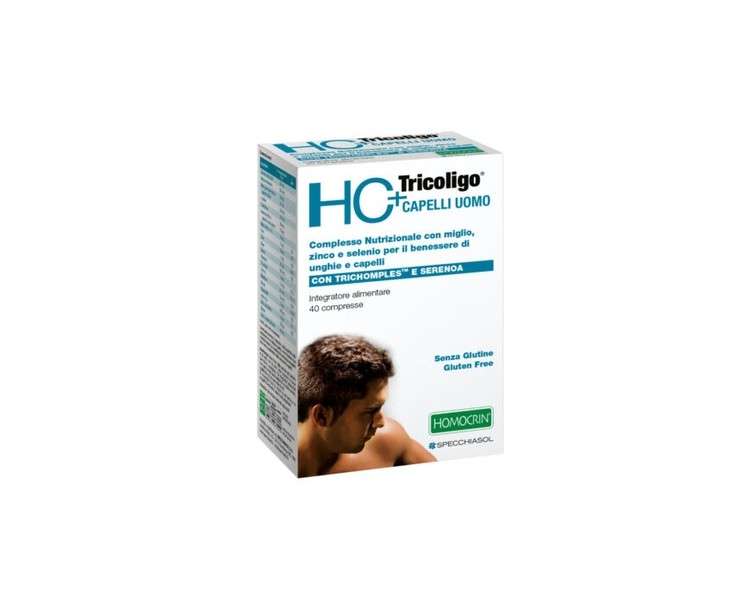 Specchiasol HC + Tricoligo Men's Hair with Trichomples and Serenoa 40 Tablets