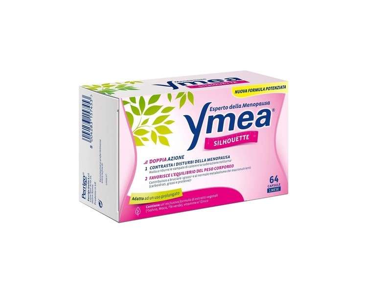 Perrigo Ymea Silhouette Menopause Dietary Supplement 128 Capsules