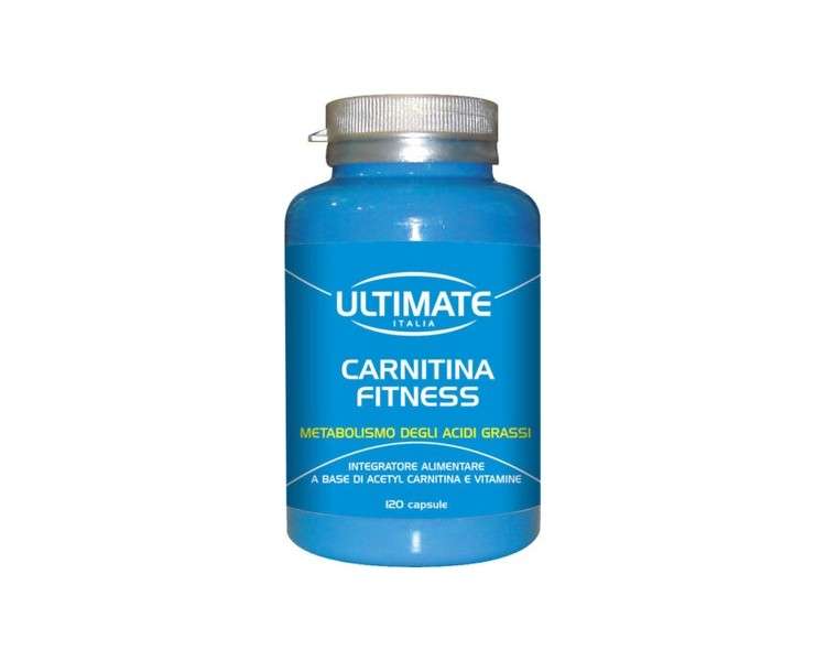 Ultimate Carnitine Fitness Dietary Supplement 120 Capsules