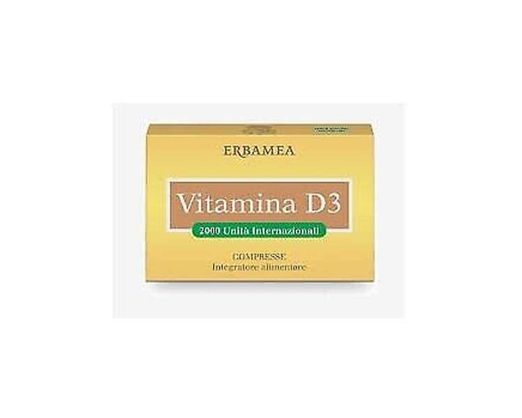 Erbamea Vitamin D3 90 Tablets