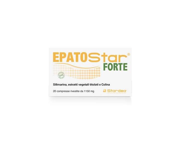 Stardea EpatoStar Forte Dietary Supplement 20 Coated Tablets