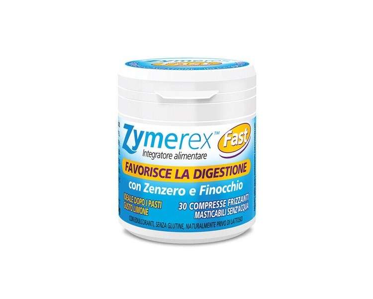 Zymerex Fast 30 Chewable Tablets