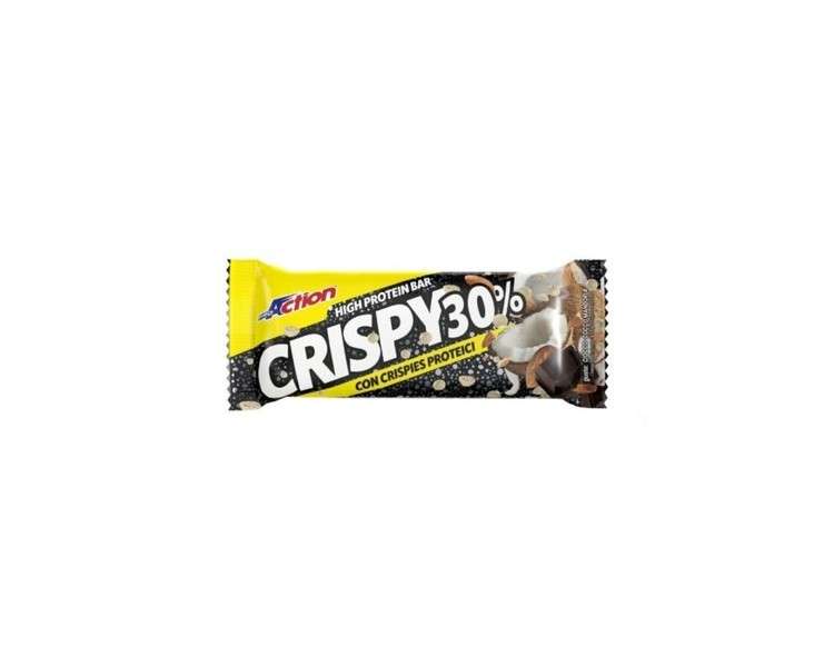 PROACTION Crispy Bar Chocolate Coconut Almond Protein Bar 50g