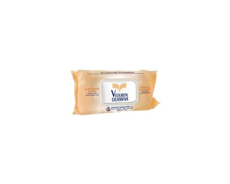 Vitamin Dermina Cleansing Wipes 72 Pieces