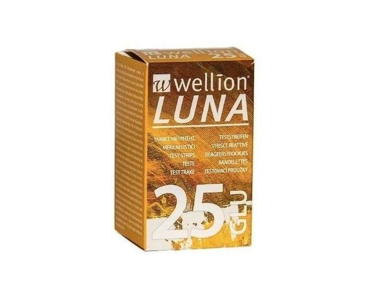 Wellion Luna 25 Strips