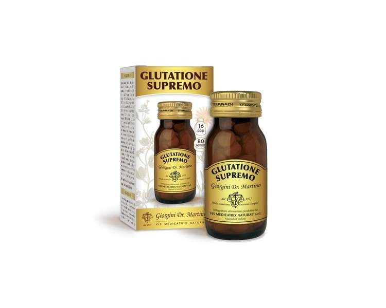 Supreme Glutathione Dr. Giorgini 80 Tablets