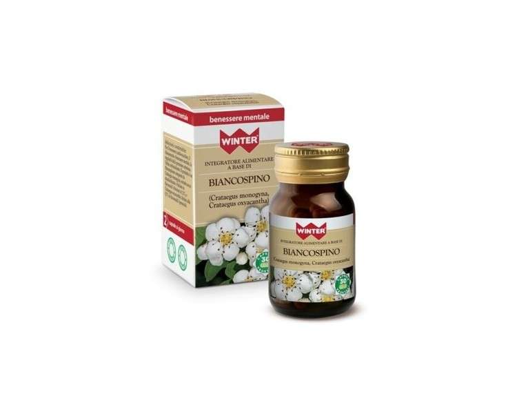 Winter Hawthorn Antioxidant Supplement 30 Plant Capsules