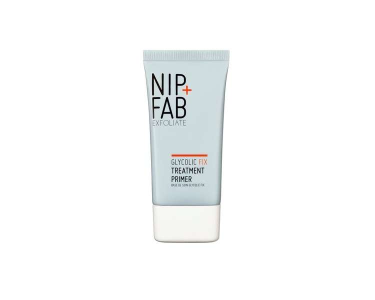 NIP+FAB Glycolic Fix Treatment Primer - Prepping, Blurring, Perfecting the Skin with Glycolic Acid, Salicylic Acid, Niacinamide 40ml