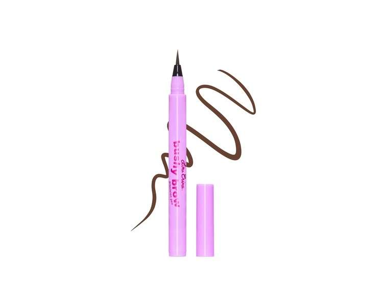 Lime Crime Bushy Brow Pen Brownie Thin Precision Eyebrow Pencils - Vegan and Cruelty-Free