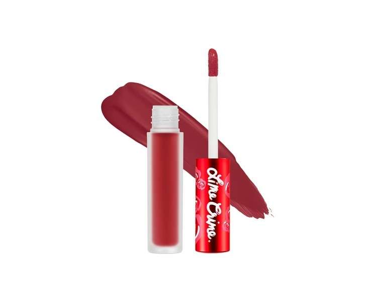 Lime Crime Velvetines Liquid Matte Lipstick Rustic Earthy Red