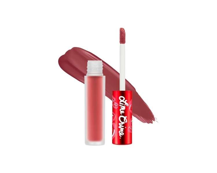 Lime Crime Velvetines Liquid Matte Lipstick Riot Red Brown