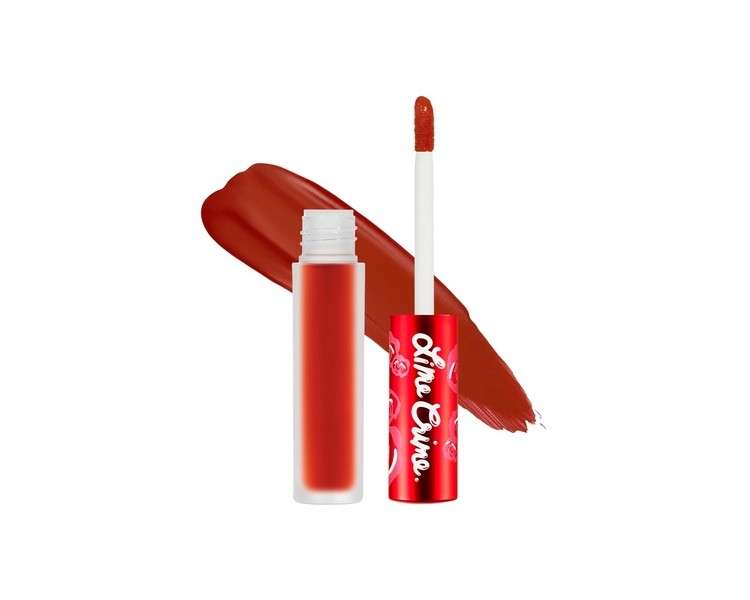 Lime Crime Velvetines Liquid Matte Lipstick Pumpkin Brick Red