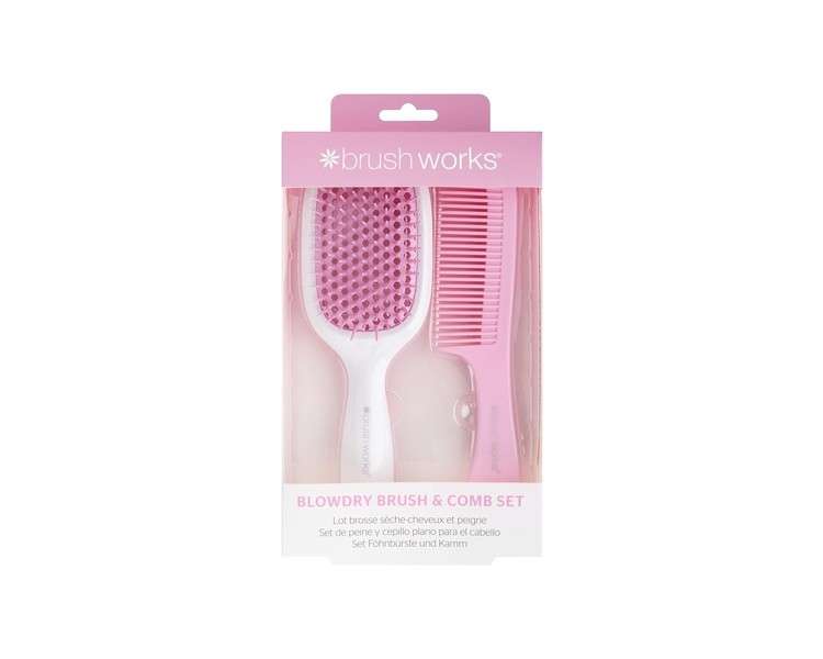 Brushworks Blowdry Brush and Comb