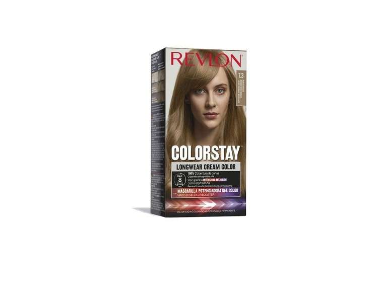 REVLON Permanent Coloring Standard 7.3 Medium Blonde Golden Blonde