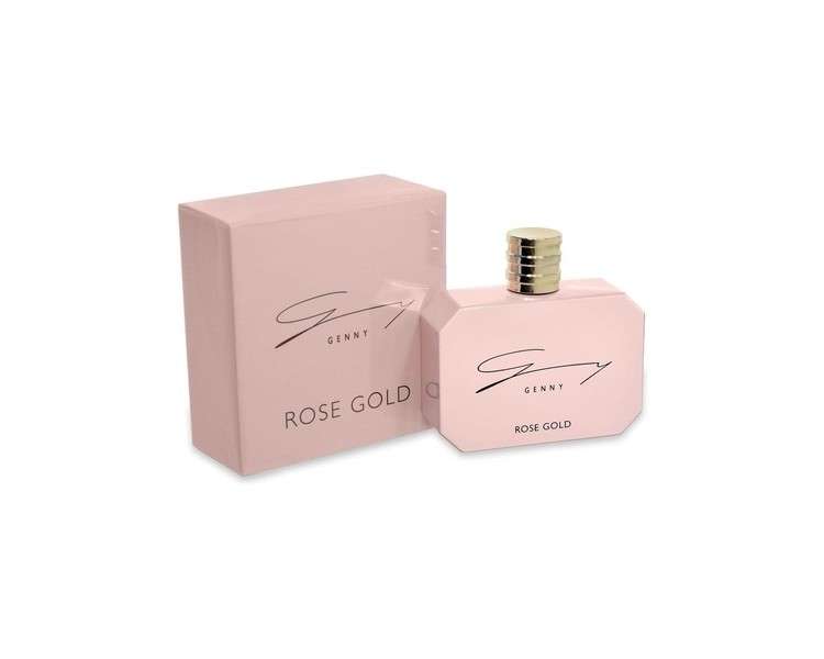 Genny Rose Gold Eau de Toilette 100ml Spray Unisex