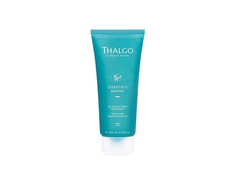 THALGO Revitalizing Marine Essentials Shower Gel 200ml Sulfate-Free and pH Balanced