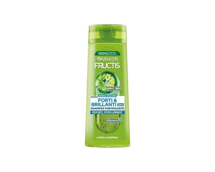 Garnier Fructis Strengthening Shampoo for Normal Hair with Grapefruit Extract and Vitamin B6 250ml