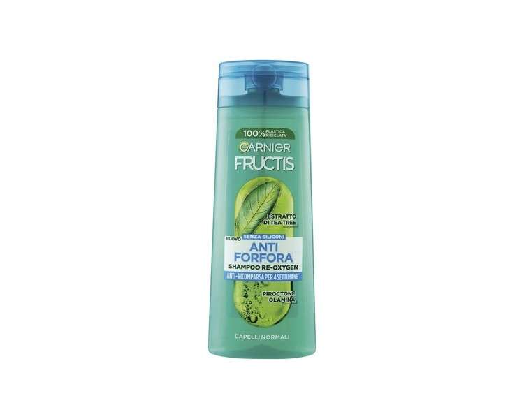 Garnier Fructis Anti-Dandruff Shampoo for Normal Hair with Tea Tree Extract 250ml