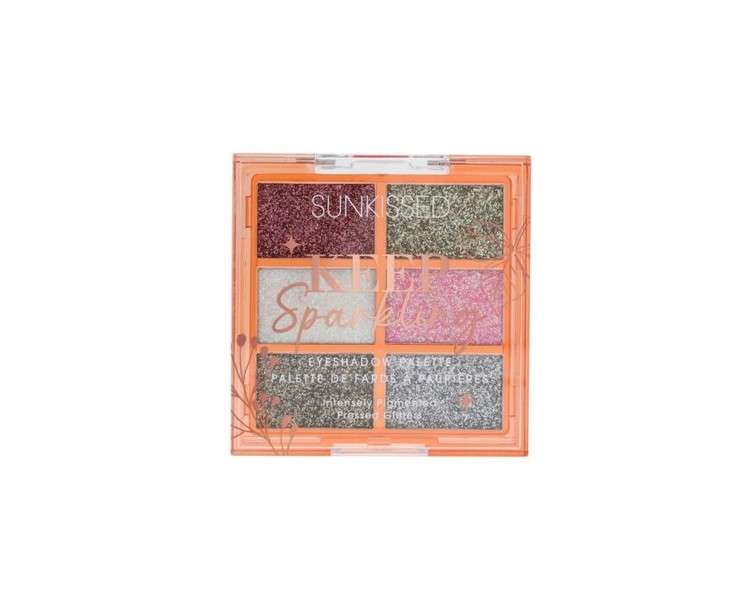 Sunkissed Keep Sparkling Glitter Eyeshadow Palette 6 x 1.1g