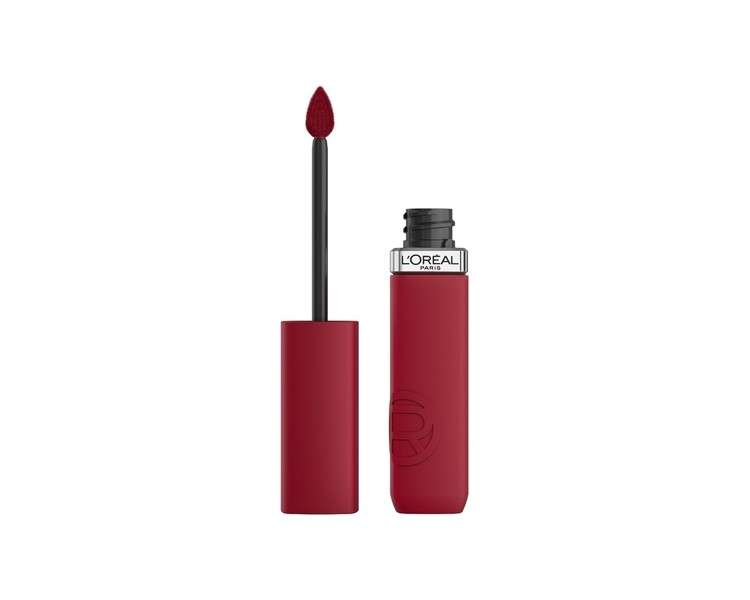 L'Oréal Paris Liquid Lipstick Intense Colour Longwear Matte Formula with Hyaluronic Acid 5ml