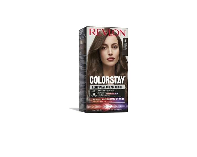 REVLON Permanent Coloring 5 Light Brown