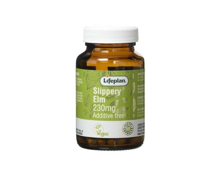 Lifeplan Slippery Elm Vegicaps 50 Capsules