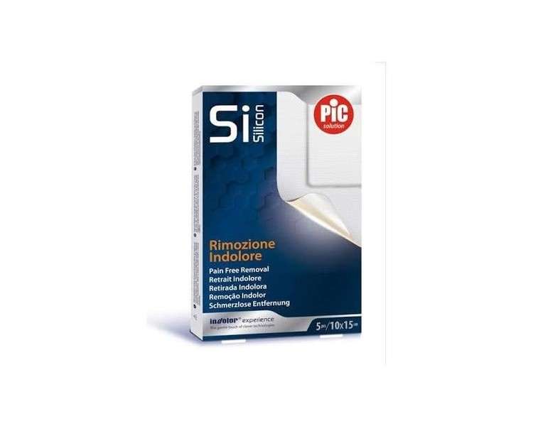 Pic SI Silicon - Ultra-Gentle TNT Patch 10cm x 15cm - Pack of 5