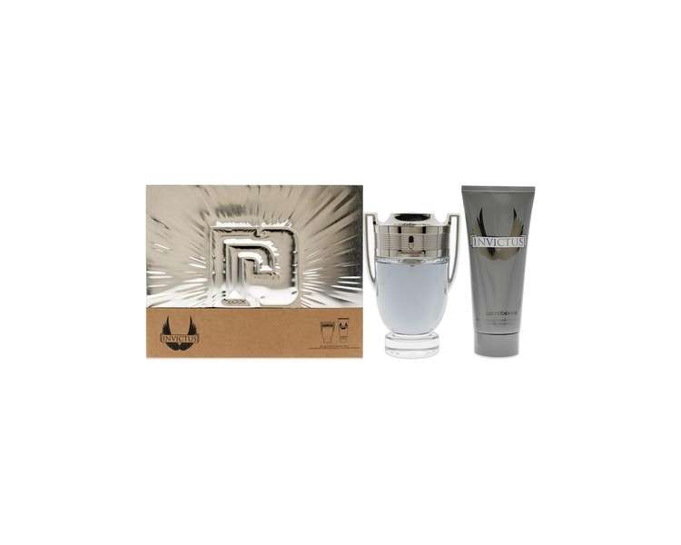 Paco Rabanne Invictus EDT 100ml All Over Shampoo 100ml