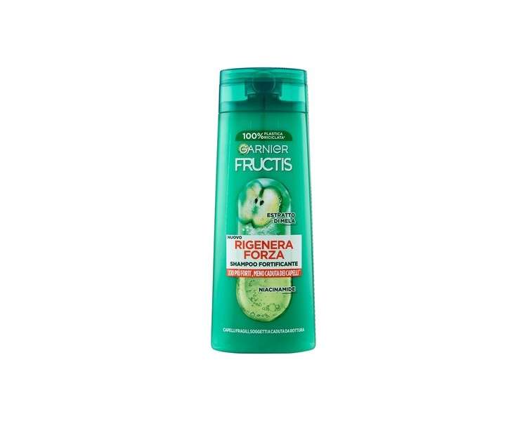 Garnier Fructis Shampoo Regenerates Strength Fortifying Shampoo for Brittle Hair 250ml 8.45oz