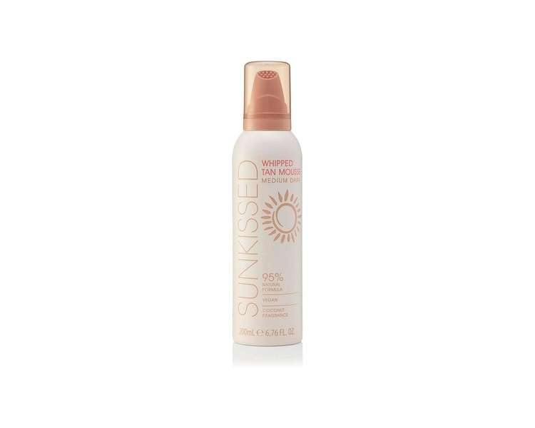 Sunkissed Whipped Tan Mousse Medium Dark 200ml