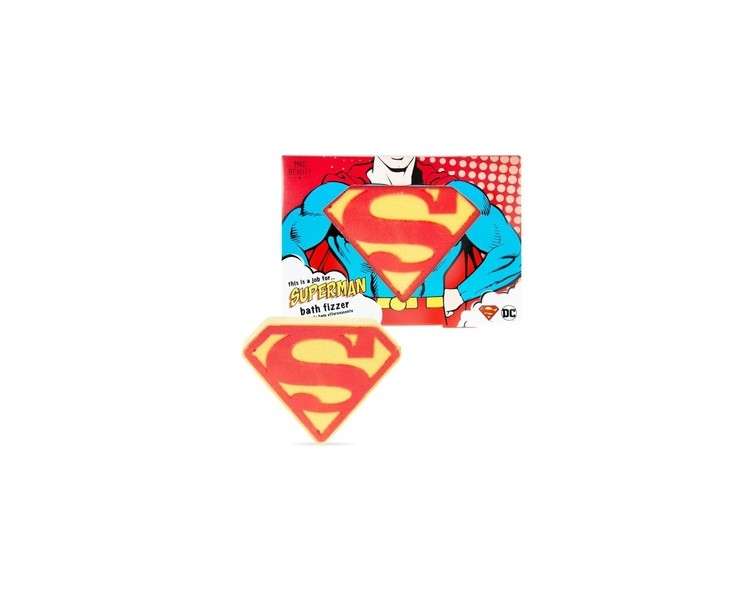 MAD BEAUTY Superman Bath Fizzer Bath Bomb