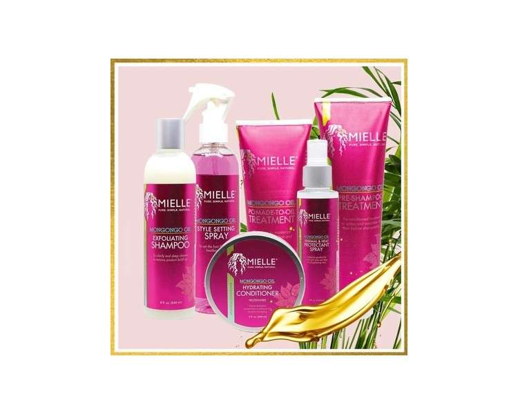 Mielle Organics Mongongo Oil Exfoliating Shampoo, Conditioner & Full Range