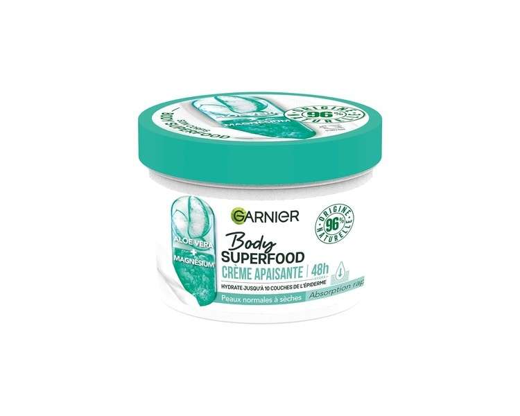 Garnier Body Superfood Soothing Body Cream 48h Hydration 380ml
