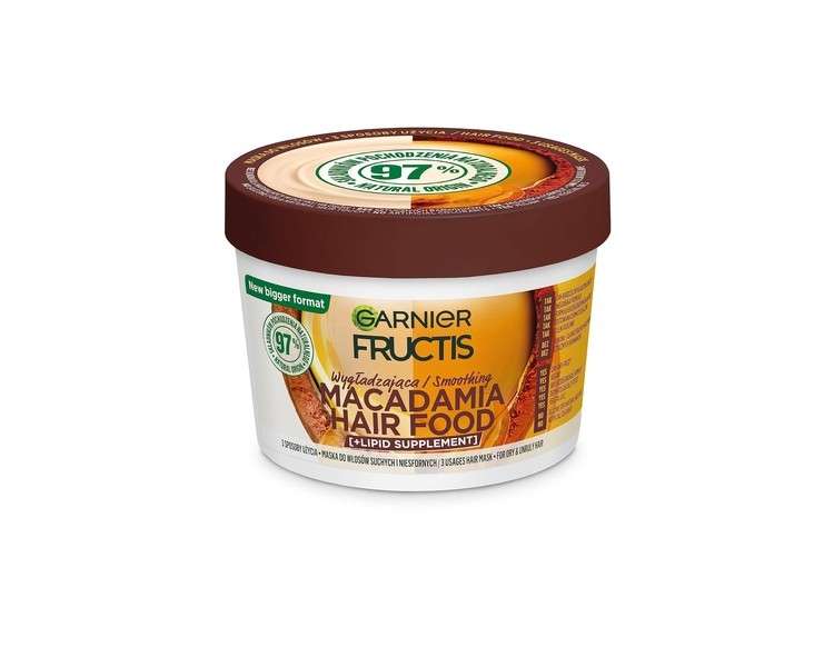 Garnier Fructis Hair Food Macadamia Dry and Frizzy Hair Mask 400ml