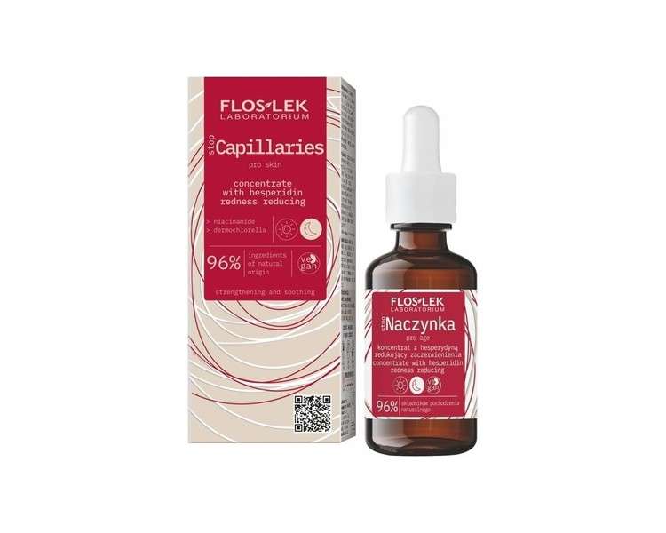 FLOSLEK Anti-Redness Face Cream Intensive Soothing Care with Hesperidin 30ml