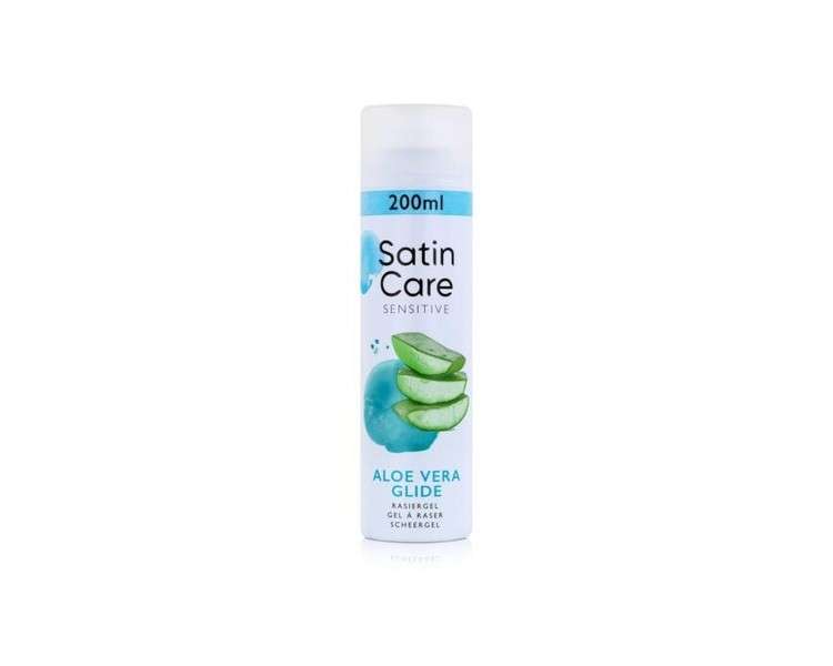 Gillette Satin Care Gel for Sensitive Skin 200ml