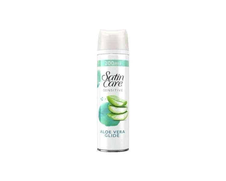 Gillette Venus Satin Care Sensitive Aloe Shaving Gel 200ml