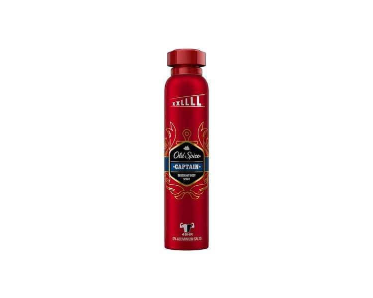 Old Spice Captain Deodorant Body Spray