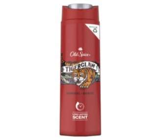 Old Spice Tigerclaw Shower Gel Shampoo 400ml
