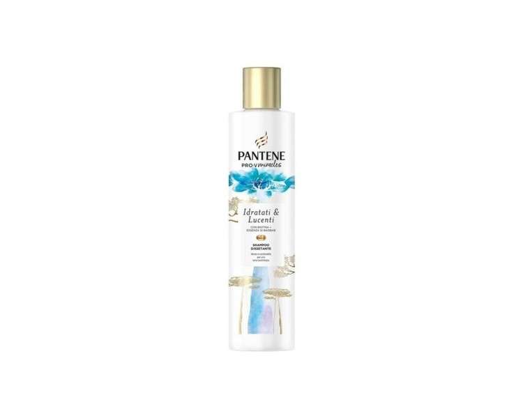 Pantene Hydrated and Shiny Dehydrated Hair Shampoo 225ml