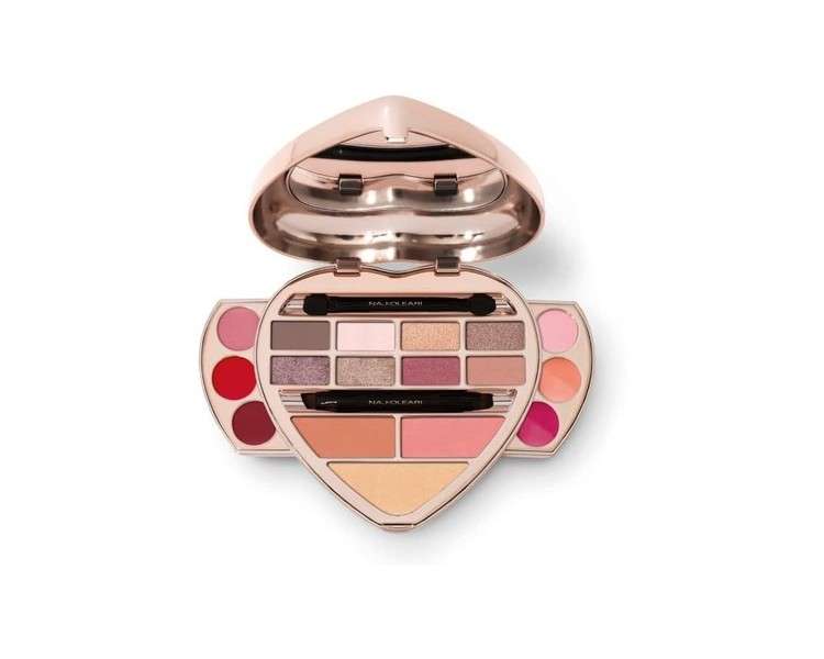 Naj Oleari Il Cuore Makeup Palette for Face, Eyes, and Lips