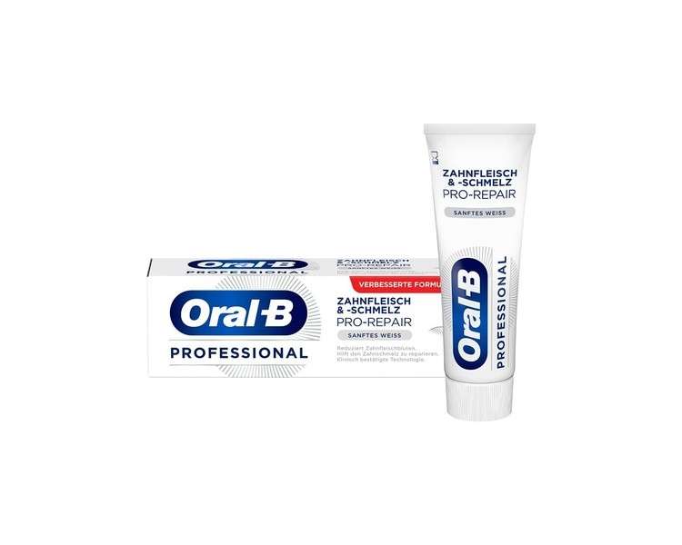 Oral-B Professional Gum & Enamel Pro-Repair Gentle Whitening Toothpaste 75ml