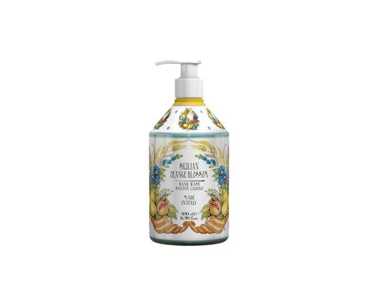 Le Maioliche Sicilian Orange Blossom Liquid Soap 500ml