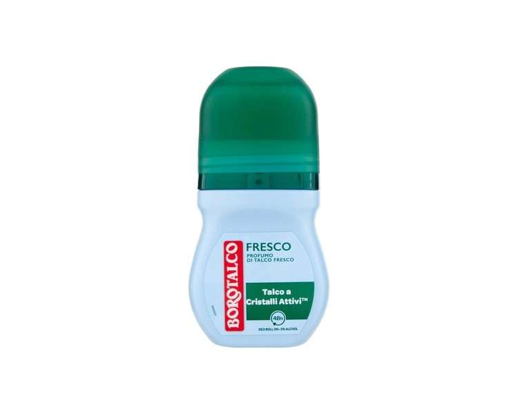 Borotalco Fresh Deodorant Roll On 50ml 1.6 Fl Oz