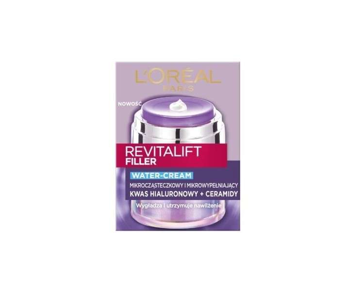 Revitalift Filler Water-Cream Firming Face Cream 50ml L'Oreal