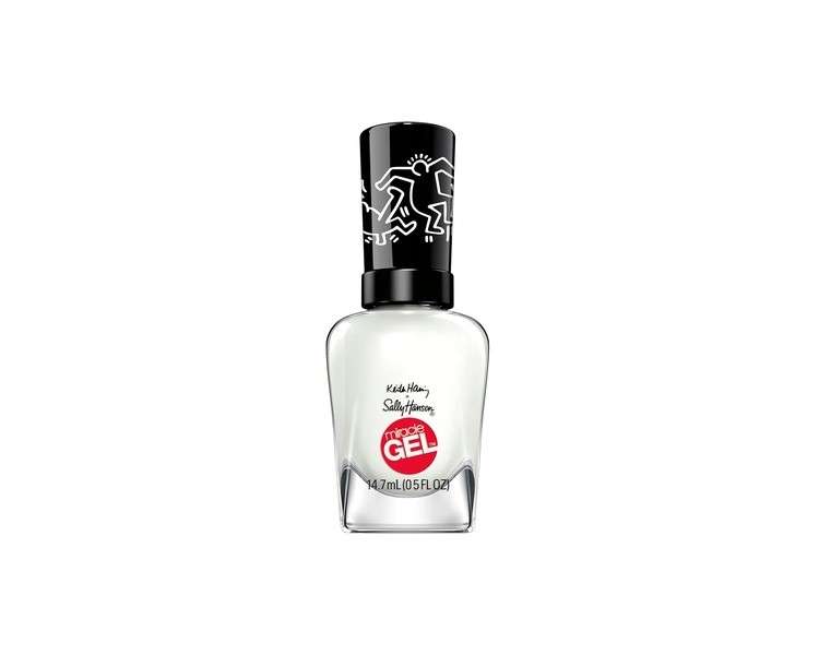 Sally Hansen Miracle Gel Keith Haring Collection Nail Polish Blanc Canvas 0.5 fl oz