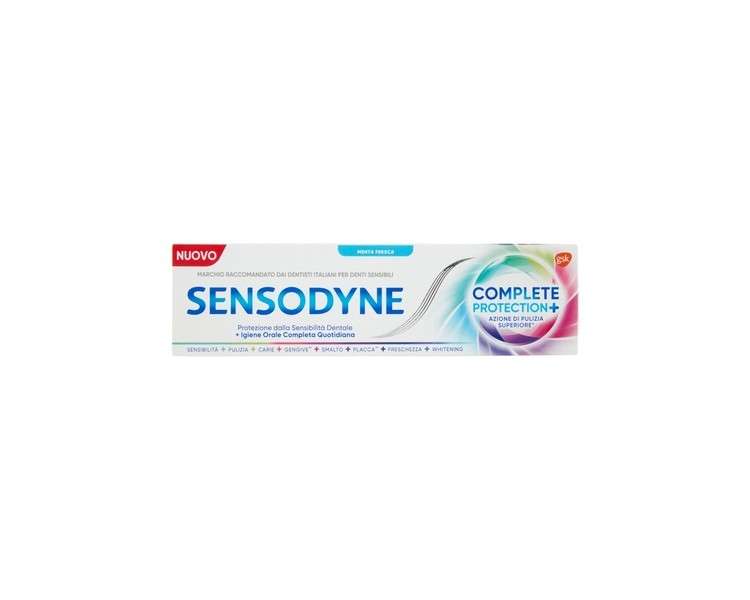 Sensodyne Complete Protection+ Toothpaste for Sensitive Teeth 75ml